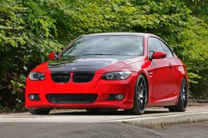 BMW-News-Blog: BMW 3er E92: Rotes Coup mit M3-Optik von Tuning Concepts