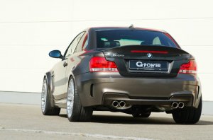 BMW-News-Blog: Das schnellste BMW 1er M Coup der Welt: G-Power G1 V8 Hurricane RS