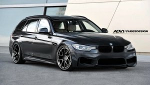 BMW-News-Blog: Rendering: Der neue BMW M3 Touring auf Basis des F31 (By Cubesdesign)