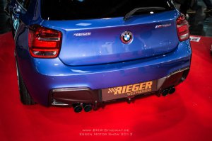 BMW-News-Blog: Essen Motor Show 2013: BMW M135i-Tuning (F20) von - BMW-Syndikat