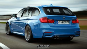 BMW-News-Blog: Power-Pampers-Bomber: BMW M3 Touring F81 (Renderin - BMW-Syndikat