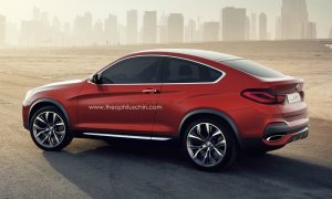 BMW-News-Blog: Rendering: BMW X4 Concept - bald auch als Dreitrer?