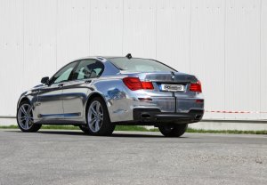 BMW-News-Blog: BMW 7er F01 von CFC: Ist Chrom-Spiegel-Folie das neue Matt?