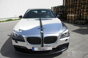 BMW-News-Blog: BMW 7er F01 von CFC: Ist Chrom-Spiegel-Folie das neue Matt?