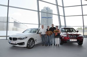 BMW-News-Blog: BMW X3 (F25) und 3er GT (F34): BMW Welt Mnchen feiert 100.000ste Abholung
