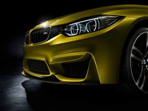 BMW-News-Blog: BMW M4 Concept in Pebble Beach: F82-Studie in Sonderfarbe Aurum Dust