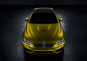 BMW-News-Blog: BMW M4 Concept in Pebble Beach: F82-Studie in Sonderfarbe Aurum Dust