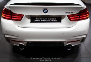BMW-News-Blog: IAA 2013: BMW 435i Coupé (F32) mit BMW M Performan - BMW-Syndikat