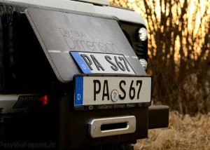 BMW-News-Blog: TESTEN und KOSTENLOS behalten: 3D-Kennzeichen fr hochwertige Optik