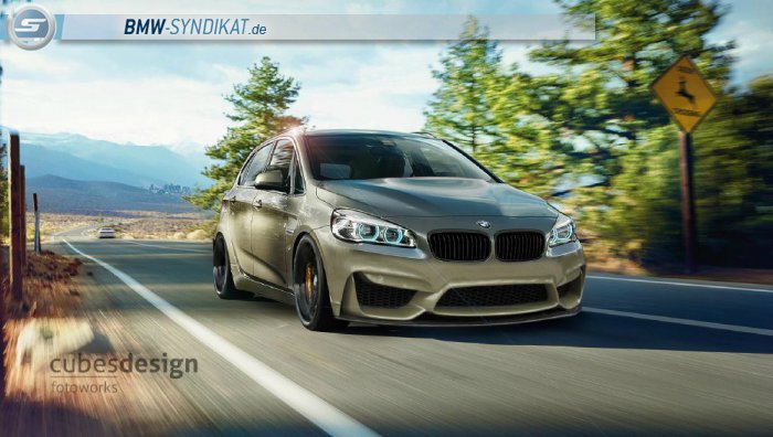 Exklusiv: Vorschau auf den BMW 2er M Active Tourer (cubesdesign fotoworks)  [ Magazin / News-Blog zum Thema BMW und Tuning ]