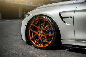 BMW-News-Blog: Sommerliches Schuhwerk: BMW M4 (F82) von Z-Performance mit ZP.SEVEN in Royal Copper