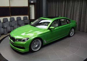 BMW-News-Blog: Abu Dhabi Motors: BMW Alpina B7 Bi-Turbo in Java-Grn