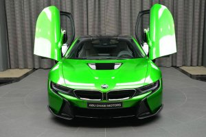 BMW-News-Blog: BMW Abu Dhabi: i8-Tuning im aufflligen Lava-Grn - BMW-Syndikat