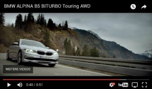 BMW-News-Blog: BMW Alpina B5 Touring (G31): 608-PS-Kombi im Video