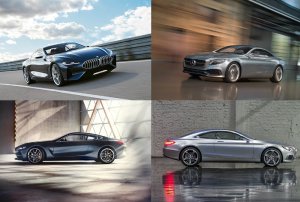 BMW-News-Blog: BMW Concept 8er Coup vs. Mercedes S-Klasse Coup
