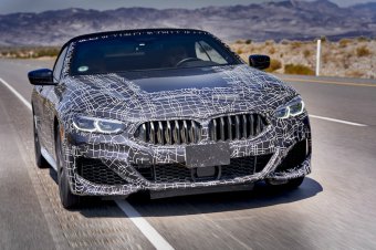 BMW-News-Blog: BMW 8er Cabrio: Prototyp unterwegs im Death Valley