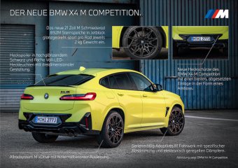 BMW-News-Blog: Der neue BMW X3 M Competition (F97 LCI) und X4 M C - BMW-Syndikat