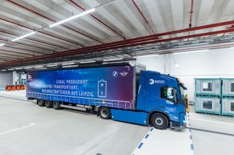 BMW-News-Blog: Emissionsreduziertes Fahren: E-LKW transportieren - BMW-Syndikat