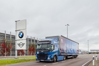 BMW-News-Blog: Emissionsreduziertes Fahren: E-LKW transportieren - BMW-Syndikat