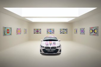 BMW-News-Blog: Die Revolutionre Symbiose von Kunst und Innovation: BMW i5 Flow NOSTOKANA