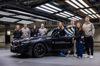 BMW-News-Blog: BMW bergibt Fahrzeugflotte an deutsche Biathlon-N - BMW-Syndikat