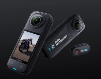 BMW-News-Blog: Insta360 X5 BMW Motorrad Edition: 8K-360-Kamera - gebaut fr die Strae