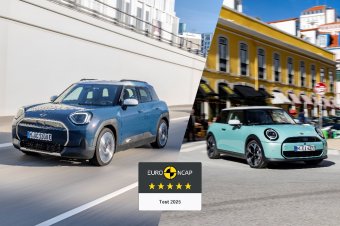 BMW-News-Blog: MINI Cooper und MINI Aceman mit 5 Sternen im Euro NCAP-Crashtest