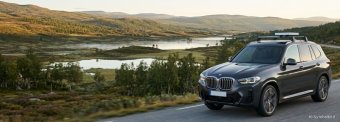 BMW-News-Blog: Starlink Mini im BMW: Strom �ber 12 Volt, Montage auf dem Dachtr�ger und Nutzung w�hrend der Fahrt