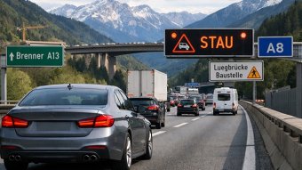 BMW-News-Blog: Verkehr aktuell Ostern 2026: Brennerautobahn, Luegbr�cke, A8 und die wichtigsten Verkehrsinfos im �b
