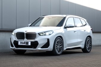 BMW-News-Blog: BMW iX1 und iX2 mit H&R Tieferlegung: 30 mm tiefer - BMW-Syndikat