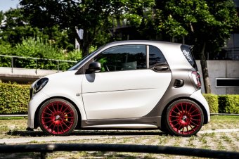 BMW-News-Blog: JMS Smart Fortwo 453: OZ-Felgen, KW-Fahrwerk und Fox-Auspuff