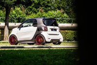 BMW-News-Blog: JMS Smart Fortwo 453: OZ-Felgen, KW-Fahrwerk und Fox-Auspuff
