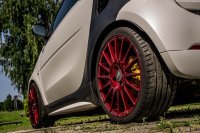 BMW-News-Blog: JMS Smart Fortwo 453: OZ-Felgen, KW-Fahrwerk und Fox-Auspuff