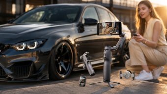 BMW-News-Blog: DJI Osmo Mobile 8P f�r Auto & Tuning: Gimbal f�r R - BMW-Syndikat
