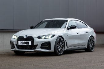 BMW-News-Blog: BMW i4 xDrive mit H&R Federn: Tieferlegung & Optik - BMW-Syndikat