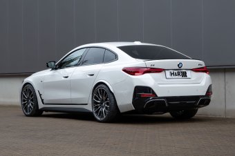 BMW-News-Blog: BMW i4 xDrive mit H&R Federn: Tieferlegung & Optik - BMW-Syndikat