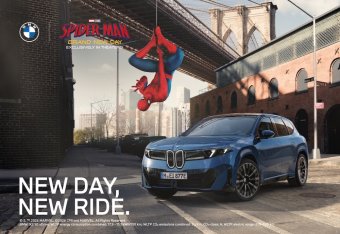 BMW-News-Blog: BMW iX3 trifft Spider-Man: Neue Klasse in �Brand N - BMW-Syndikat